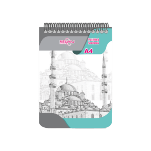 دفتر طراحی A4 منهاج