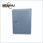 کلاسور چرم کش دار اعلا منهاج