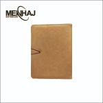 کلاسور چرم کش دار اعلا منهاج